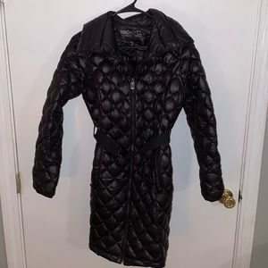 Micheal Kors Lightweight long puffer coat
